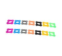 Hemobllo 20 pièces Lot de Anneaux de Protection Antidérapants Silicone pour Microphone Sans Fil Bagues Anti-glissement pour Micro Karaoké Accessoires pour Scène et Couleur Aléatoire