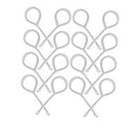 Hemobllo 20 pièces Lot de Goupilles de Sécurité Fer pour Extincteur Kit de Verrouillage Compatible avec Divers Modèles Facile à Utiliser pour Prévention Activation Accidentelle