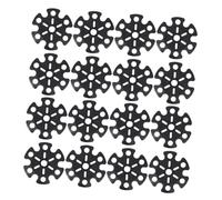 Hemobllo 20 Pièces Lot de Paniers Neige pour Bâtons de Randonnée Protection Antidérapante et Résistante à Usure Accessoires pour Trekking Hiver