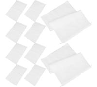 Hemobllo 20 Pièces Paquet D’Emballage PP Imperméable Multifonction | Pochette de Rangement Blanche, Barrière Anti-inondation, Usage Maison et Garage, pour Sols et Marchandises