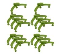 Hemobllo 20 Pièces Pince à Branches d'arbre Réutilisable en Plastique Vert | Écarteurs pour Arbres Fruitiers, Contrôle de Hauteur et Forme, Usage Jardinage, Lot de Clips Verts