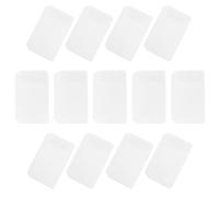 Hemobllo 20 pièces Pochettes Perforées Transparentes avec Rabat Pochette de Rangement PP Résistante pour Photos Cartes Postales Album à Anneaux Lot