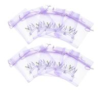 Hemobllo 20 pièces Sachets Lavande Vides à Cordon Sacs Parfumés pour Rangement Bijoux et Fleurs Séchées Pochettes Lavande Polyvalentes Fermeture Coulissante Sécurisée Lot Pratique pour