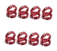 Hemobllo 20 Pièces Set de Bagues de Serrage Alliage pour Guidon de Vélo Anneaux Antidérapants de Fixation pour Poignées Absorption des Chocs et Installation Facile pour Vtt et Vélo de Route