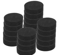 Hemobllo 20 pièces Tampons Adhésifs Invisibles pour Pots de Fleurs Rehausseurs Antidérapants Durables Ømm Épais Lot pour Plantes Intérieur et Extérieur