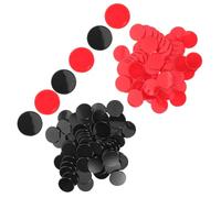 Hemobllo 200 Pièces Bingo Markers Poker Chips Plastic Counting Tokens for Classroom Math Games Group Activities Board Game Supplies