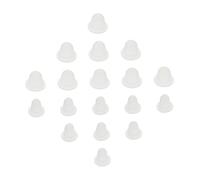 Hemobllo 200 pièces Silicone pour Pigment Tatouage Lot de U et Réutilisables Contenants Étanches pour Encre Fournitures Professionnelles pour Maquillage Permanent et Tatouages