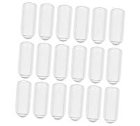 Hemobllo 200pièces Embouts Caoutchouc pour Bandeaux Bouchons et Manchons de Rechange pour Élastiques à Cheveux Protections pour Bandeaux