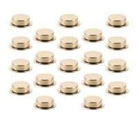Hemobllo 20pcs Roulements à Billes Haute Vitesse pour Nail Art en Métal Or, Conception Précise et Légère, Accessoires pour Créations de Bijoux et Manucure