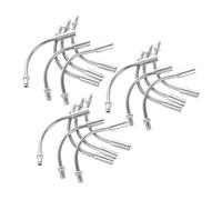 Hemobllo 20pièces Tubes Coudés pour Frein v De De Route Montagne Guide-câble Flexible Durite pour Frein v Fournitures De Réparation De