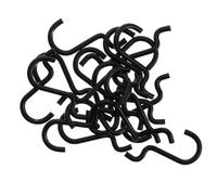 Hemobllo 24 pièces Lot de Crochets J Robustes pour Panneau Perforé Crochets Suspendus pour Garage Atelier Magasin Support Poids Élevé Kit de Fixation Polyvalent