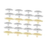 Hemobllo 24 Pièces Music Box Winder Keys Set Metal Handle Replacement for Smooth Winding Ergonomic Grip for Seniors and Children Music Box Winding Key Parts Compatible with Globe Mechanisms