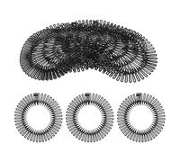 Hemobllo 24 Pièces Peigne Cheveux Extensible Bandeau Plastique Flexible Professionnel Antinœuds pour Femmes et Filles Coiffure et Maintien Naturel ou Perruque