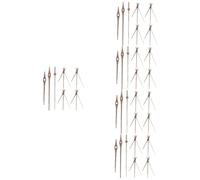Hemobllo 25 Ensembles Aiguilles de Remplacement pour Horloge Murale Aiguilles Diy avec Douilles Cuivre pour Réparation et Création Personnalisée