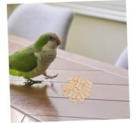Hemobllo 25 Pièces De Dentition Perroquet Friandises pour Perruches Jouets De Cage De Perroquet Toys De Recherche De Nourriture pour Les Oiseaux Trucs d'oiseaux Jouets en Bois