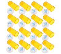 Hemobllo 25 pièces Lot de Flacons de Médecine Vides PP avec Bouchon de Sécurité Compact et Étanche Contenant Portable pour Voyage et Protection Humidité Lumière