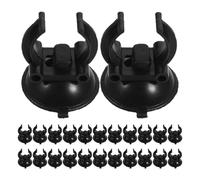 Hemobllo 25pièces Ventouses pour Aquarium Clips de Fixation pour Tuyaux Eau Supports Réglables pour Conduites Aquarium Lot