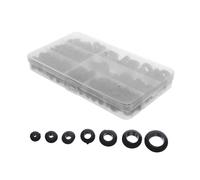 Hemobllo 260 Pièces Kit de Œillets Caoutchouc Doubles Faces Étanches pour Gestion Câbles Automobile Industriel avec Joints Toriques Protection Renforcée Câbles et Passe-fil Polyvalent