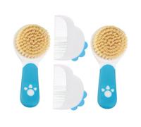 Hemobllo 2ensemble Brosse à Cheveux Douce Pour Garçon Fille Et Peigne Né Ensemble De Soins Capillaires Pour Garçon Fille De Naissance Sans Danger Pour Tout-petits Et