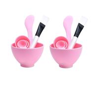 Hemobllo 2ensembles Kit de Masque pour Visage DIY avec Bol à Masque et Outil de Mesure pour Soins du Visage