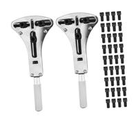 Hemobllo 2ensembles Outil de Réparation de Montre à Mâchoires Clé Ouverture Démontage du Boîtier Kit Outils pour Entretien Domestique et Professionnel