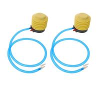Hemobllo 2ensembles Pompe à Pied Multifonction pour Ballon de Yoga et Jeux Gonflables Haute Pression avec Embouts et Extracteur Kit pour Piscine Matelas et Anneaux de Natation