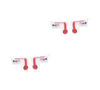 Hemobllo 2paires Manette De Jeu Mobile Mn De Gâchettes Aim Et Tir Pour Smartphone Contrôleur De Jeu Transparent Pour Améliorer Blanc Et Rouge