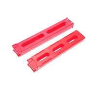 Hemobllo 2pièces Accessoires De Train De Dominos Plastique Outils De Pose pour Jouet Garçon Fille Mécanisme De Pressage Et Traction Adaptés Au Jeu Domino Train
