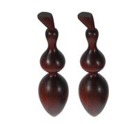 Hemobllo 2pièces Bâtons De Massage Bois Pour Points De Déclenchement Masseurs De Réflexologie Outils De Beauté Pour Auto-massage Du Visage Et Détente Corporelle