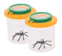 Hemobllo 2Pièces Boîte Observation Insectes Conteneur Transparent pour Garçon Fille Kit Exploration de Éducatif Plein Air
