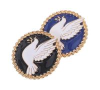 Hemobllo 2pièces Broches De Lot De Broches Émail Classiques Pour Vêtements Présents Pour Femmes Style Chinois Rétro