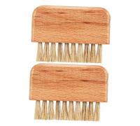 Hemobllo 2pièces Brosse à Ongles Bois Poils Doux Pour Nettoyage Main Et Pied Outil Multifonction Pour Cuticules Pédicure Clavier Et Petit Matériel