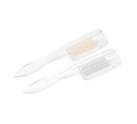 Hemobllo 2pièces Brosse à Sourcils Portable et Pratique pour Outillage de Beauté des Cils Lot de Peignes de Maquillage pour Mise Forme des Sourcils