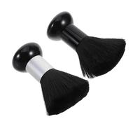 Hemobllo 2pièces Brosse de Coiffage pour Cou Brosse à Cheveux pour Hommes Outil de Coupe de Cheveux Plumeau pour Coiffeurs de Nettoyage Spéciale pour Coupe