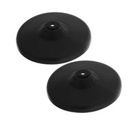 Hemobllo 2pièces Caoutchouc pour Évier Boutons de Couvercle de Poêle Gril Cuisine Manique Casserole Bouton Couvercles Chaud Œillet Poêle Cuisinière Brûleur