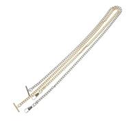 Hemobllo 2pièces Chaîne De Montre De Poche Et Fer Accessoires pour Vêtements avec Fermoirs Mousquetons