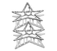 Hemobllo 2pièces Épingles à Cheveux Étoiles Lot De Petites Pinces Décoratives Accessoires Pour Cheveux Courts Pour Femmes Et Filles Ans