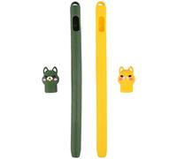 Hemobllo 2pièces Étui à Crayons Silicone Étui De Protection pour Stylet Compatible avec Apple Pencil
