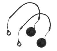 Hemobllo 2pièces Lanière Élastique Rétractable pour Stylets Et Corde Anti-Perte avec Base Silicone Accessoire Pratique pour Bureau Et Écoles