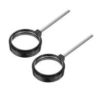 Hemobllo 2pièces Lentille Concave et Biconvexe pour Expérience Optique Physique Verre Optique Pédagogique Lentilles de Poche Scientifiques pour Laboratoire et Classe