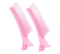Hemobllo 2pièces Peigne Tondeuse Portable Pinces pour Séparation et Coiffage Outil de Séparation des Cheveux Pinces pour Mèches et Coloration