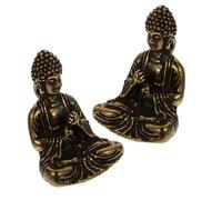 Hemobllo 2pièces Pendentif Bouddha Lot De Breloque Style Chinois Pour Bijoux Et Loisirs Créatifs