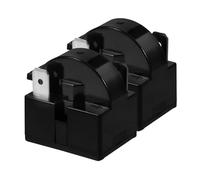 Hemobllo 2pièces Protection Surcharge Compresseur Réfrigérateur Démarreur de Remplacement pour Congélateur et Réfrigérateur Installation Facile et Directe