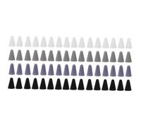 Hemobllo 2pièces Protective Stylus Covers pour Pencil Lot de Embouts Gris Lavande Blanc Noir Installation Facile Et Design Silencieux