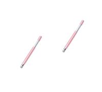 Hemobllo 2pièces Stylet Capacitif Métallique à Double Extrémité pour Écrans Stylo Disc Rose pour Et Ordinateurs Portables pour Dessin Et De Notes