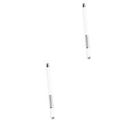Hemobllo 2pièces Stylus Capacitif Métal Double Face pour Écrans Tactiles Stylo Disc pour Tablettes Et Smartphones Blanc
