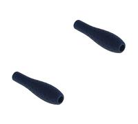 Hemobllo 2pièces Stylus Pen Silicone Grip Holder Sleeve Cover Compatible with Apple Pencil Ergonomique Anti-dérapante Bleu Foncé
