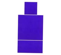Hemobllo 2pièces Verre Au Cobalt Bleu Plaque De Verre pour Expériences De Laboratoire Outil De Chimie Remplacement pour Filtrantes