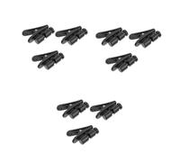 Hemobllo 3 Ensembles Clip De Câble Pour Casque Téléphones Bourgeons Clip Pour Cordon D'écouteur Sacoche Sachet Clips De Cordon De Casque -câbles Pour Écouteurs Pc Black 3 Pièces * 3