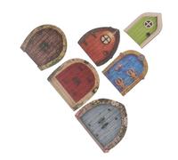 Hemobllo 3 Ensembles Décorations De Portes pour Accessoires De Miniature pour Créer Un Féérique Votre Espace Extérieur Ou Intérieur 12 Pièces * 3